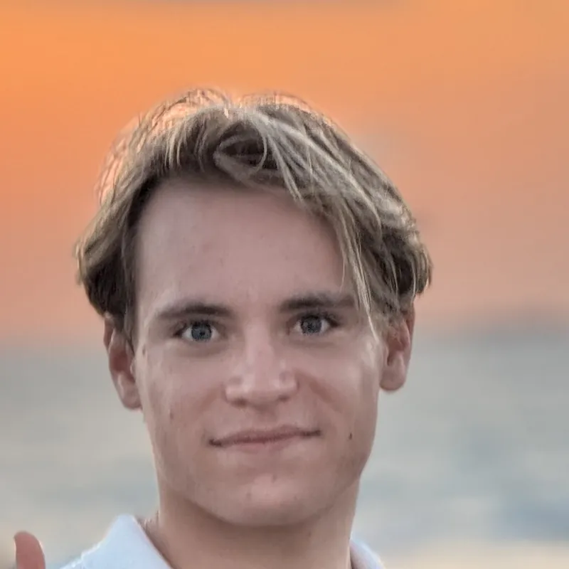 Mitja Beuthe, der den Workshop hält